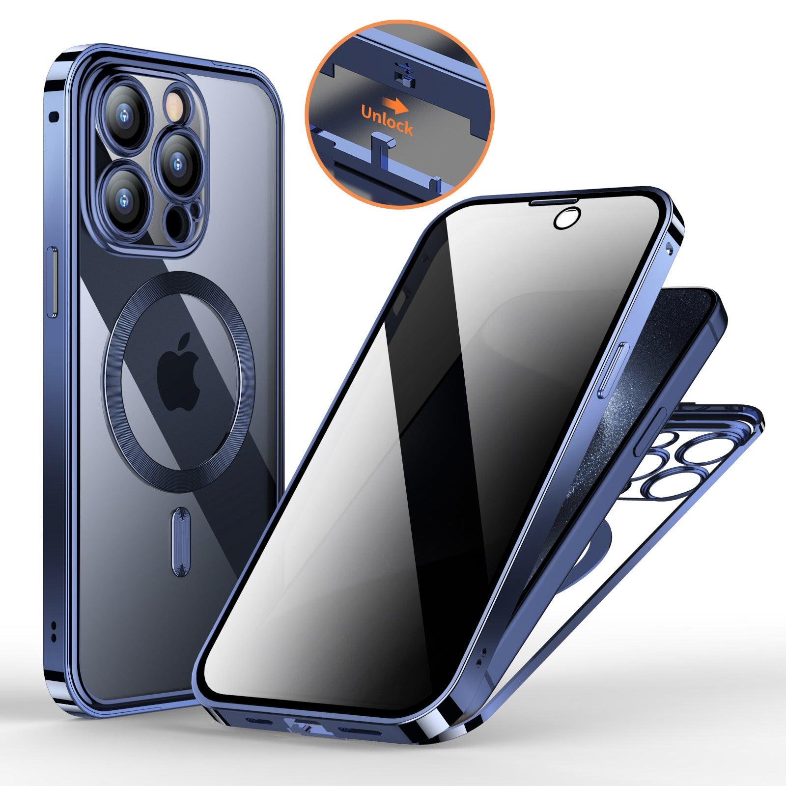 Magnetic Double Sided Lens Full Cover Phone Cases | Yooyolo - YooYoLo