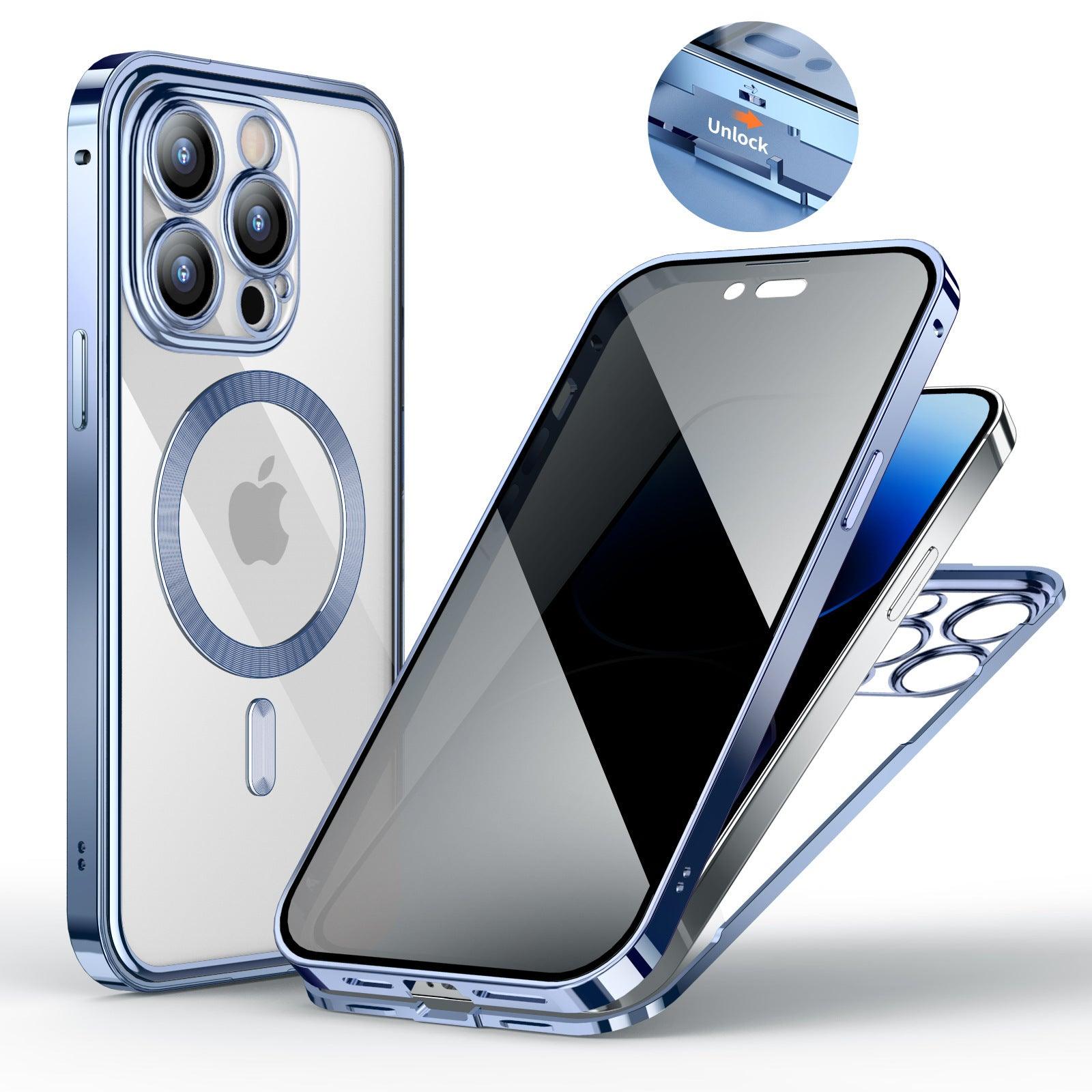 Magnetic Double Sided Lens Full Cover Phone Cases | Yooyolo - YooYoLo