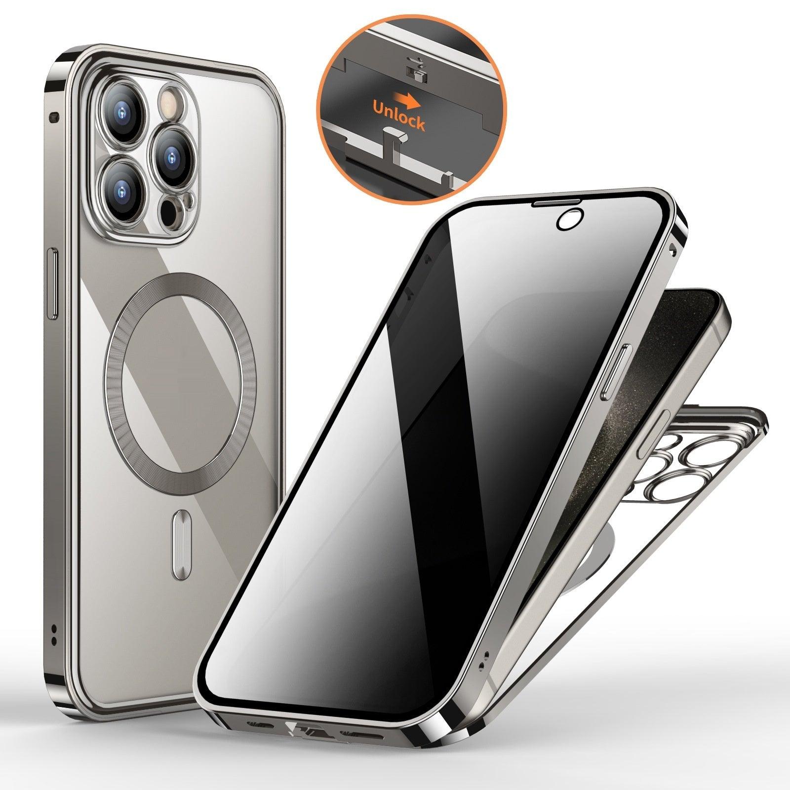Magnetic Double Sided Lens Full Cover Phone Cases | Yooyolo - YooYoLo