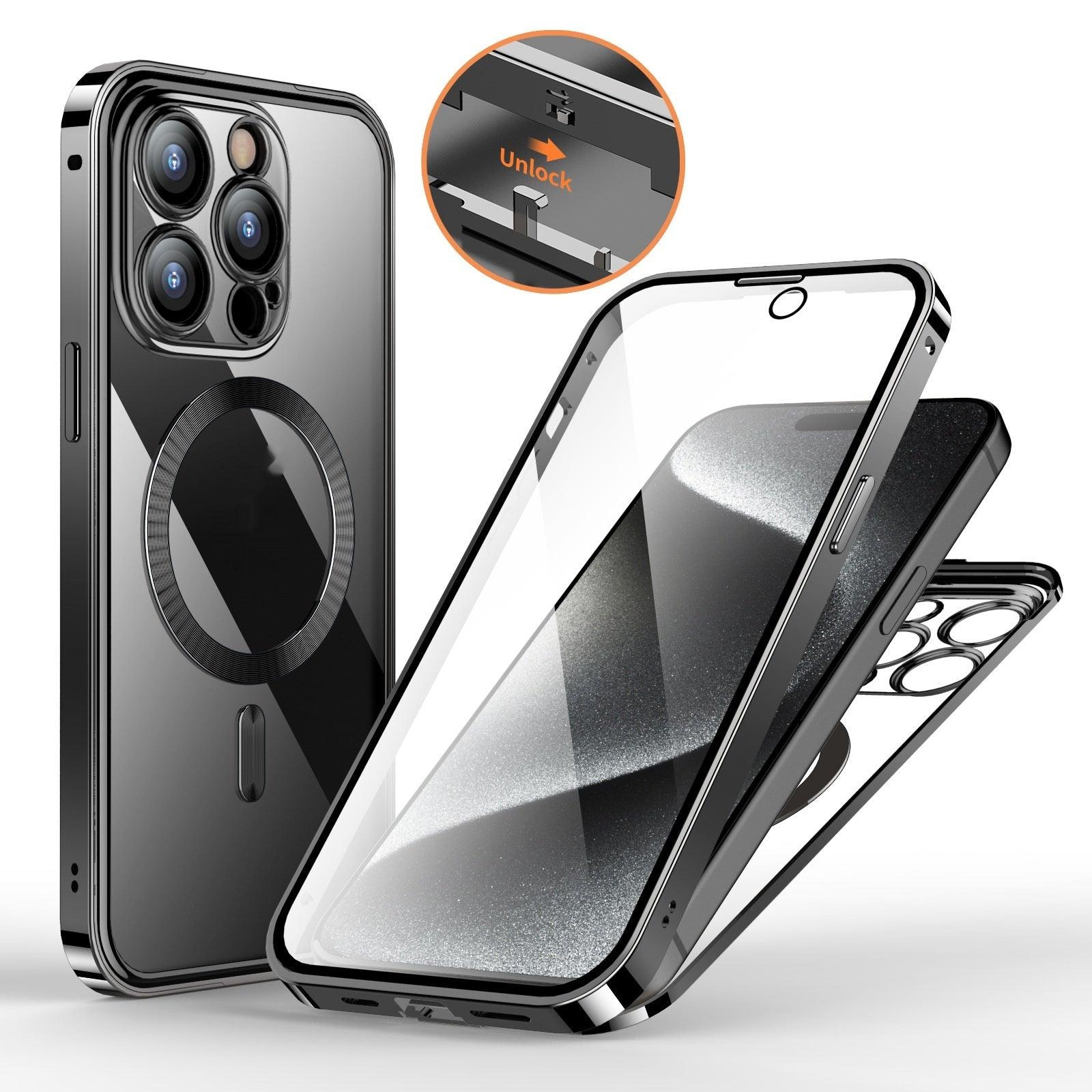 Magnetic Double Sided Lens Full Cover Phone Cases | Yooyolo - YooYoLo