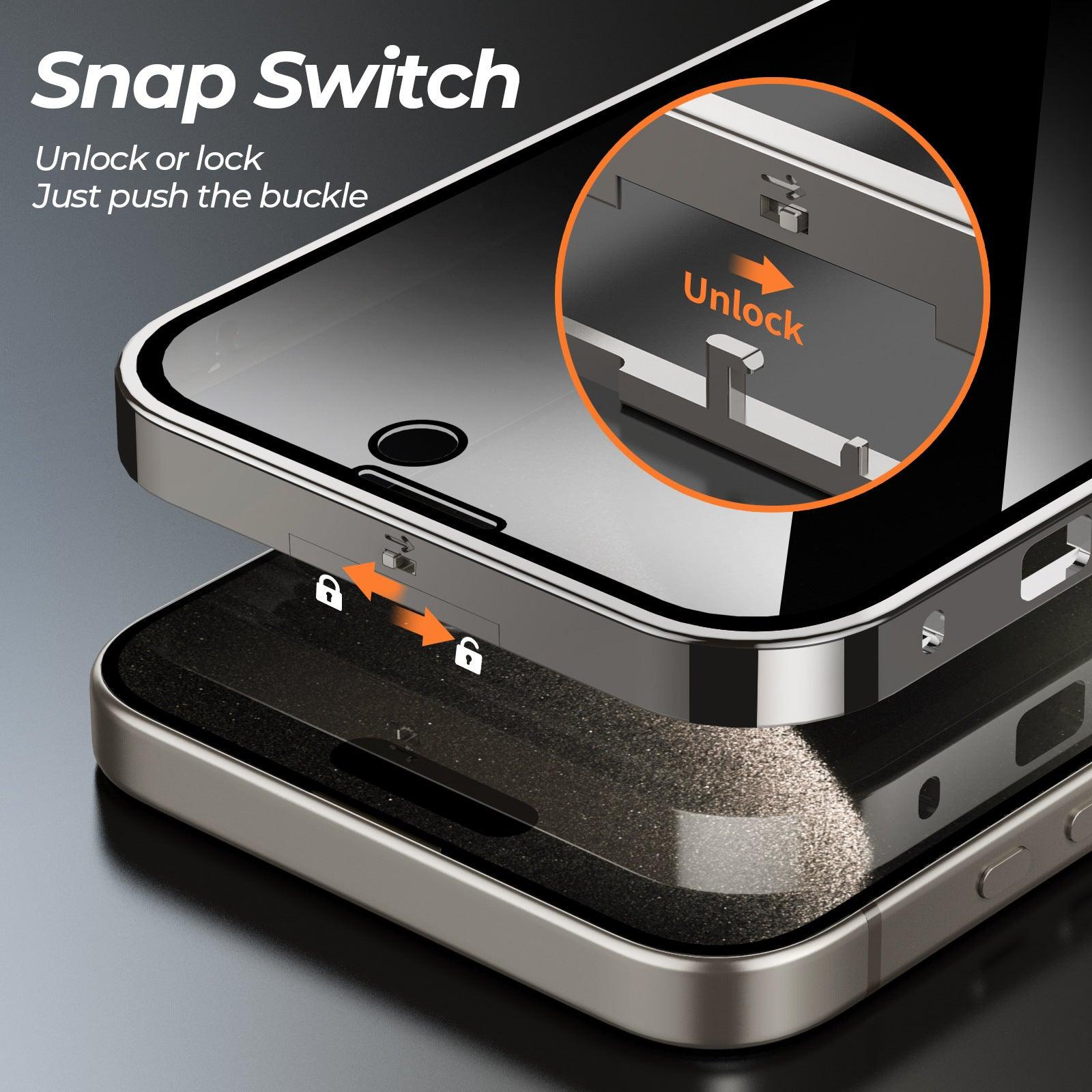 Magnetic Double Sided Lens Full Cover Phone Cases | Yooyolo - YooYoLo